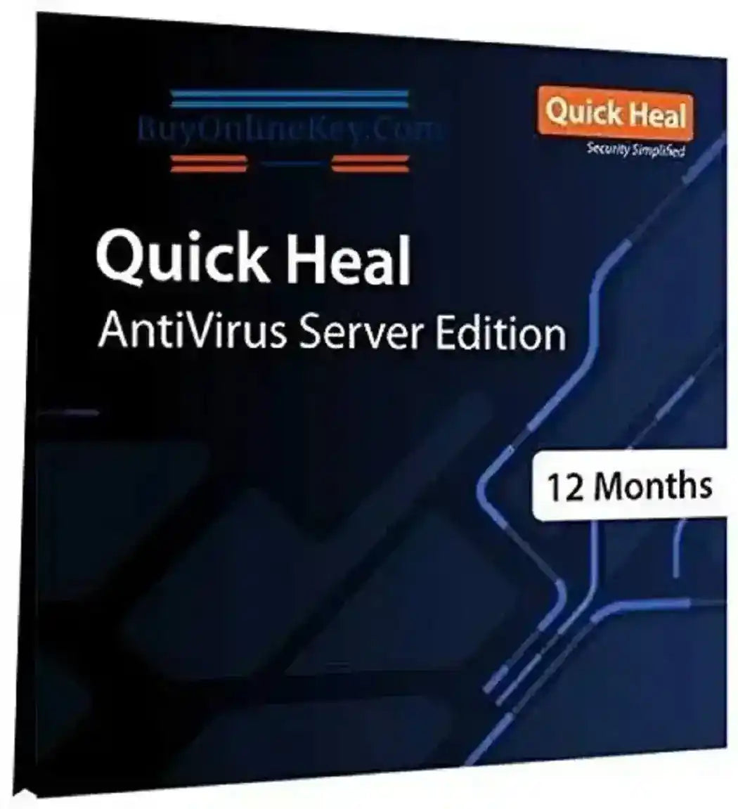 Renewal, Quick Heal Antivirus, Server Edition, 1 Server, 1 Year, Instant Email Delivery