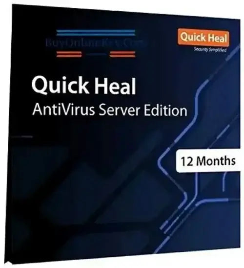 Renewal, Quick Heal Antivirus, Server Edition, 1 Server, 1 Year, Instant Email Delivery