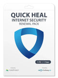 Renewal, Quick Heal Internet Security Premium, 1 User, 1 Year, Instant Email Delivery