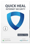 Quick Heal, Internet Security Premium, 10 User, 3 Year, Instant Email Delivery