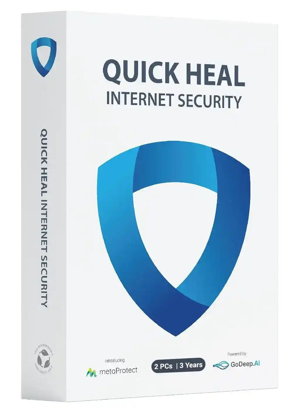 Quick Heal, Internet Security Premium, 2 User, 3 Year, Instant Email Delivery