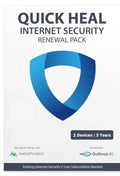 Renew, Quick Heal, Internet Security Premium, 2 PC, 3 Year, Instant Email Delivery