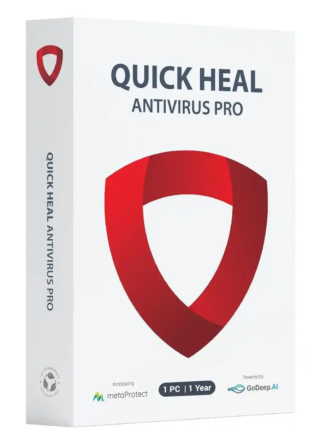 Quick Heal Antivirus Pro, 1 PC, 1 Year, Instant Email Delivery