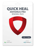 Renewal, Quick Heal Antivirus Pro, 1 User, 1 Year, Instant Email Delivery