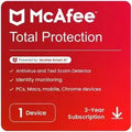 Mcafee, Total Protection, 1 PC, 3 Year