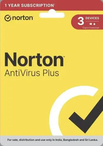 Norton, Antivirus Plus, 3 User 1 Year