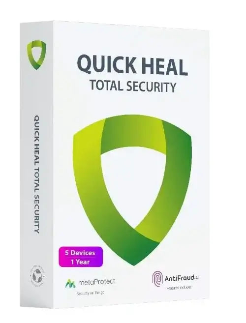 Quick Heal Total Security, 5 User, 1 Year