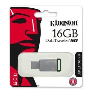Kingston 16GB DT 50 USB 3.0 Pen Drive