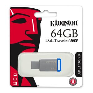 Kingston 64 GB DT 50 USB 3.0 Pen Drive