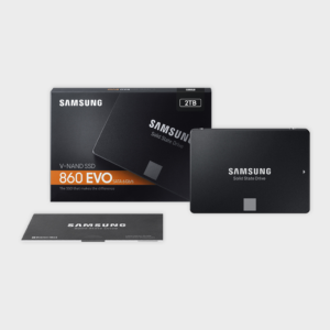 2TB Samsung 860 EVO SATA 2.5″ Internal Solid State Drive (SSD)