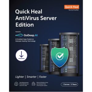 Quick Heal, Antivirus Server Edition, 1 Server, 3 Year