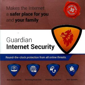 Guardian Internet Security 1 PC 1 Year ( Instant Email Delivery of Key) No CD