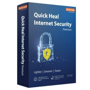 Quick Heal Internet Security Premium 2 PC 1 Year (Instant Email Delivery of Key) No CD