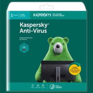 Renew, Kaspersky, Antivirus, 1 PC, 1 Year