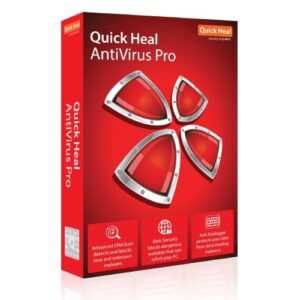 Quick Heal Antivirus Pro 5 PC 1 Year (Instant Email Delivery of Key) No CD