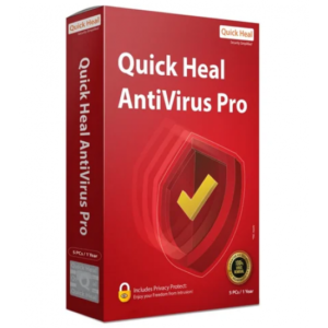 Quick Heal Antivirus Pro 5 PC 1 Year (Instant Email Delivery of Key) No CD