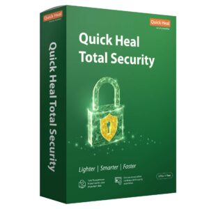 Quick Heal Total Security 2 PC 1 Year (Instant Email Delivery of Key) No CD