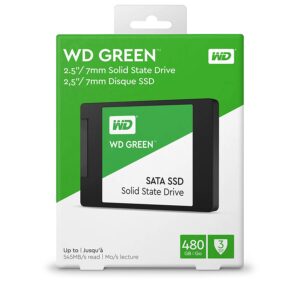 WD 480 GB 2.5″ Internal PC Solid State Drive ( SSD ) Green
