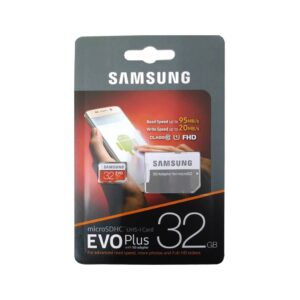 Samsung EVO plus 32 GB Micro SDHC Card with Adapter