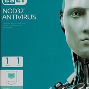 Eset Nod32 Antivirus 1 User 1 Year Instant Email Delivery of Key No CD