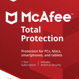 Mcafee, Total Protection, 3 User, 1 Year, Single key
