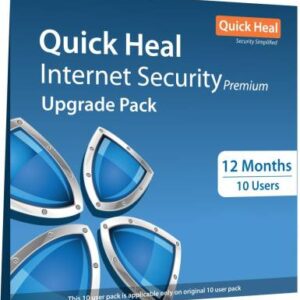 Renew, Quick Heal, Internet Security Premium, 10 PC 1 Year