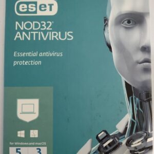 Eset, Nod32 Antivirus, 5 User 3 Year, Single Key