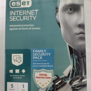 ESet, Internet Security, 5 User 1 Year, Single Key