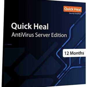 Renewal, Quick Heal, Antivirus Server Edition, 1 Server, 1 Year, (CD/DVD) Pack