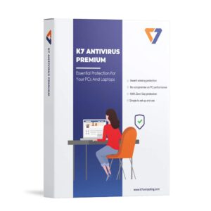 K7 Antivirus Premium 1 PC 1 Year Box Pack (CD/DVD)