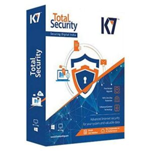 K7, Total Security, 3 User, 3 Year, Box Pack (CD/DVD)