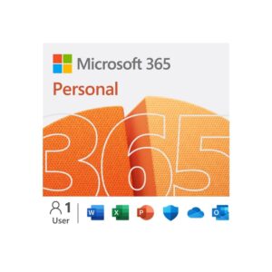 Microsoft 365 Personal, 1 Year Key, 1 Person, Email delivery in 2 hours