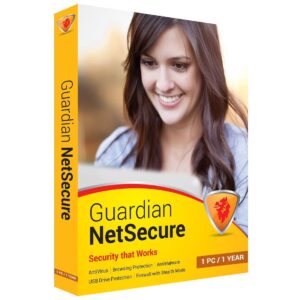 Guardian, Netsecure Antivirus, 1 PC, 1 Year (CD/DVD)