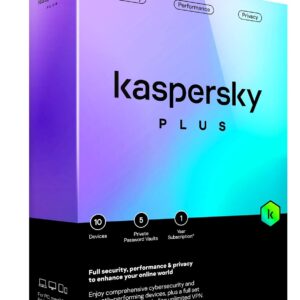 Kaspersky Plus, (Internet Security), 1 User, 1 Year, Activation Key Card