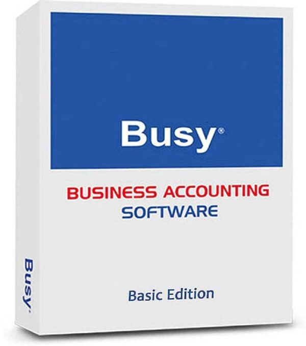 Busy, 21 Basic, Accounting Software, (Soft Key), Single User, Email Delivery in 2 Hours