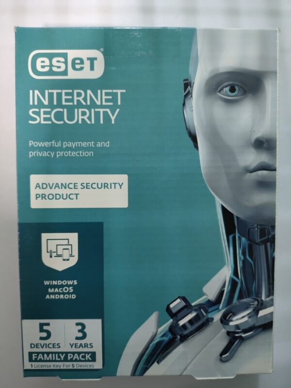 ESet, Internet Security, 5 User 3 Year, Single Key