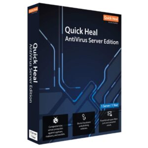 Quick Heal, Antivirus Server Edition, 1 Server, 1 Year