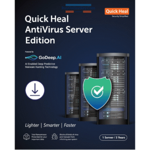 Quick Heal, Antivirus Server Edition, 1 Server, 3 Year