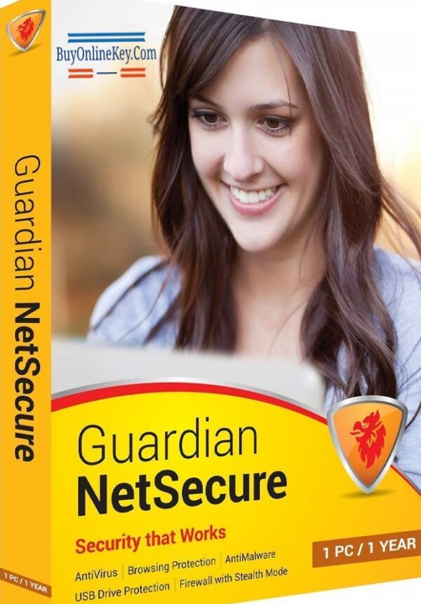 Guardian, Netsecure Antivirus, 1 PC, 1 Year