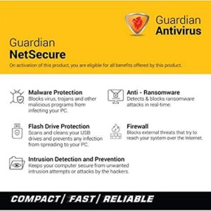 Guardian, Internet Security, 1 PC, 1 Year