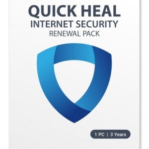 Renewal, Quick Heal Internet Security Premium, 1 User, 3 Year