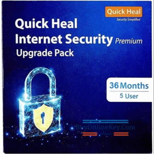 Renewal, Quick Heal Internet Security Premium, 5 User, 3 Year