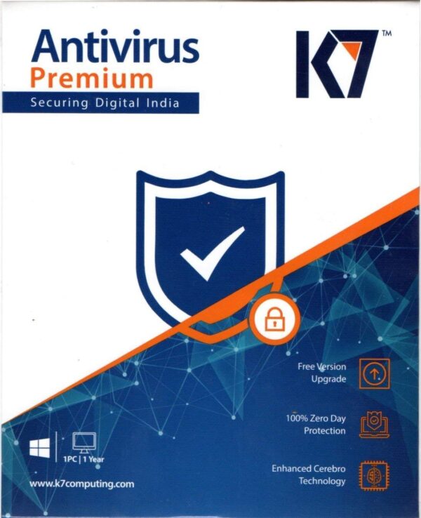 K7, Antivirus Premium, 1 Pc, 1 Year