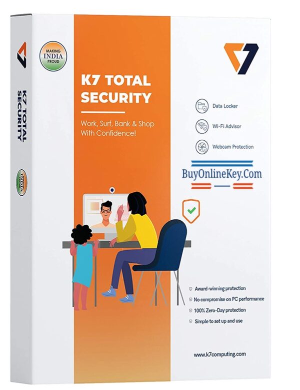 K7, Total Security, 1 PC, 3 Year