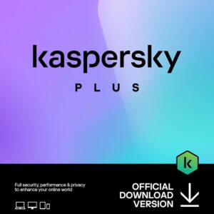 Kaspersky, Plus (Previously Internet Security), 3 PC, 1 Year