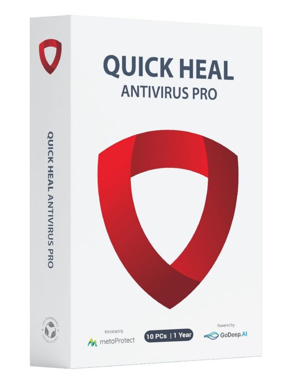 Quick Heal Antivirus Pro, 10 User, 1 Year