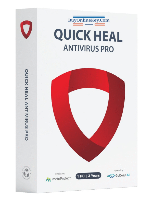 Quick Heal Antivirus Pro, 1 User, 3 Year