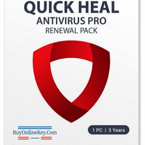 Renewal, Quick Heal Antivirus Pro, 1 User, 3 Year