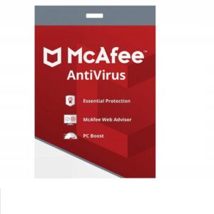 Mcafee, Antivirus, 1 PC, 1 Year