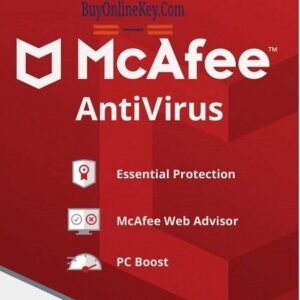 Mcafee, Antivirus, 1 PC, 1 Year